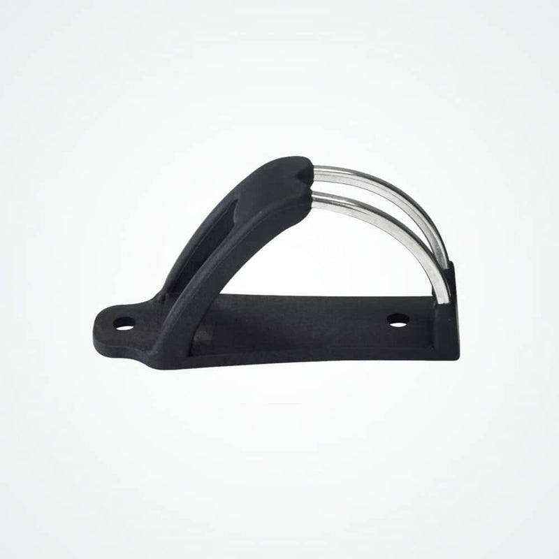 Chargez l'image dans la visionneuse de la galerie, Cage Filoir ClamCleat® CL203/CL211/CL217/CL218/CL236, accessoire pour ajuster les cordages jusqu'à 70 degrés, avec chaumard en acier inoxydable pour voile légère.