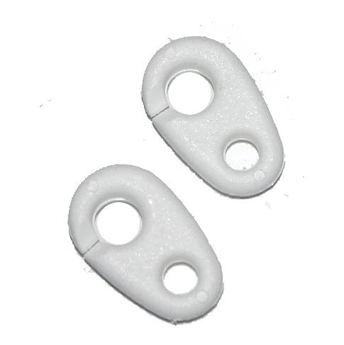 Laden Sie das Bild in Galerie -Viewer, Clip de Fixation pour voiles et cordages, disponible en modèles Alu et Plastique, tailles Small et Medium, pour usage nautique spécialisé.