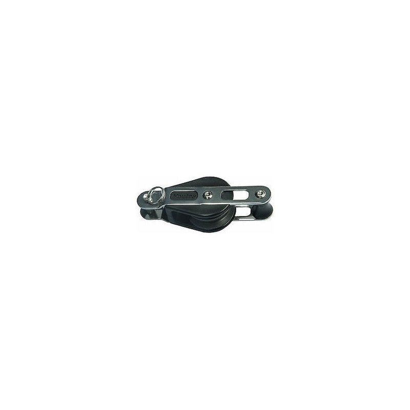 Chargez l'image dans la visionneuse de la galerie, Poulie à Ringot à billes Ø29mm High Load, gros plan sur le réa en aluminium, idéale pour charges importantes sur bateaux, incluse dans les kits HOLT Powerpack.