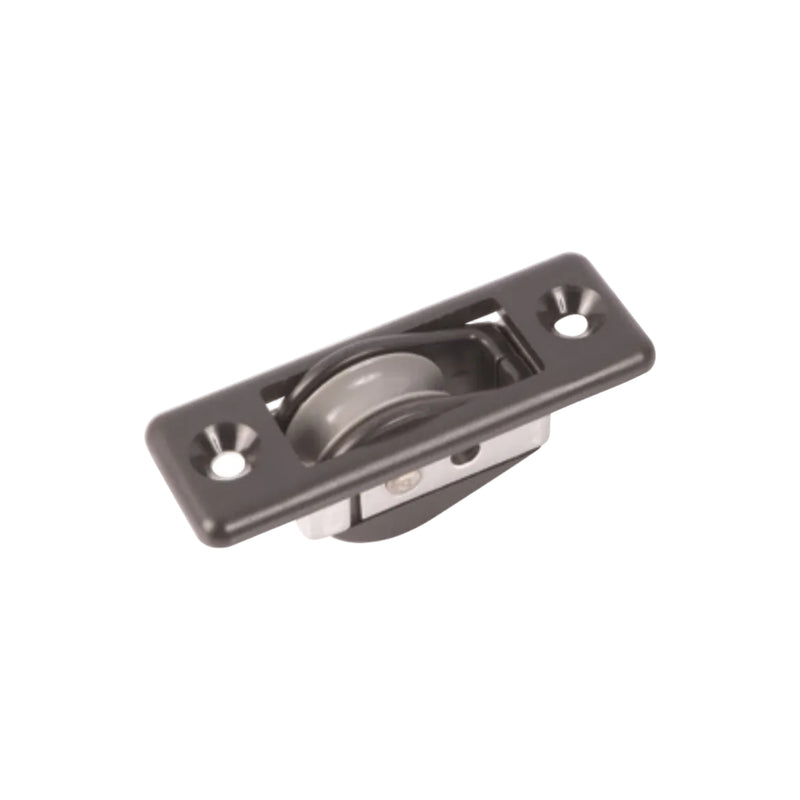 Chargez l'image dans la visionneuse de la galerie, Poulie à Encastrer à billes ø28mm, haute performance pour voiliers, idéale pour intégration dans mât ou pont, supporte charge utile de 120kg.