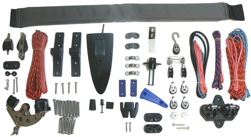 Load image into Gallery viewer, Kit de mise à niveau accastillage Laser®/ILCA Holt, comprenant divers éléments d'accastillage essentiels pour la voile légère, idéal pour écoles de voile et voile récréative.