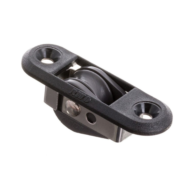 Laden Sie das Bild in Galerie -Viewer, Poulie à encastrer Nova de RWO, robuste et économique, idéale pour voile légère; modèles: Nova 19, 28, 38, 45 avec charges variées.