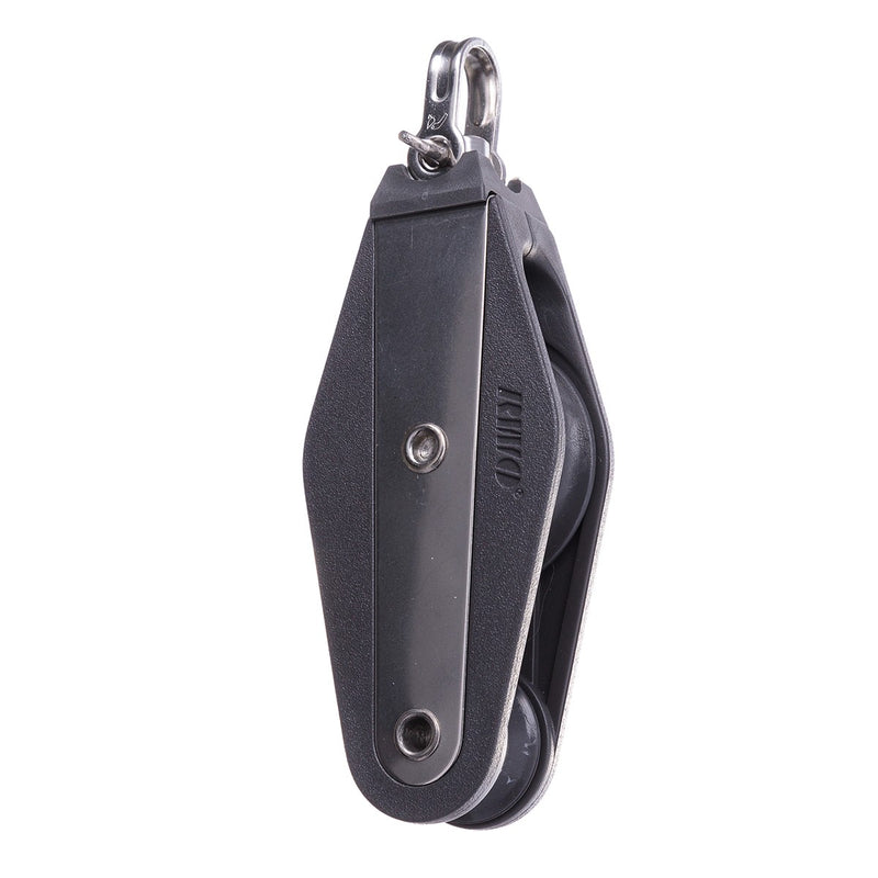 Load image into Gallery viewer, Poulie Violon Nova robuste pour voile légère, disponible en modèles Nova 28, 45, et 57, offrant différentes capacités de charge pour optimiser la performance nautique.