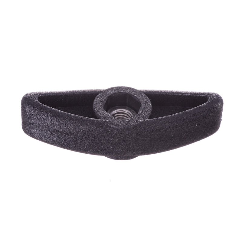 Laden Sie das Bild in Galerie -Viewer, Écrou à Oreilles plastique avec insert inox, ergonomique pour faciliter le serrage, idéal pour équipement de voile légère, vendu par paire.