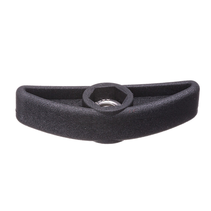 Laden Sie das Bild in Galerie -Viewer, Écrou à Oreilles plastique avec insert inox, ergonomique pour faciliter le serrage, vendu par paire, idéal pour dériveurs et catamarans de sport.
