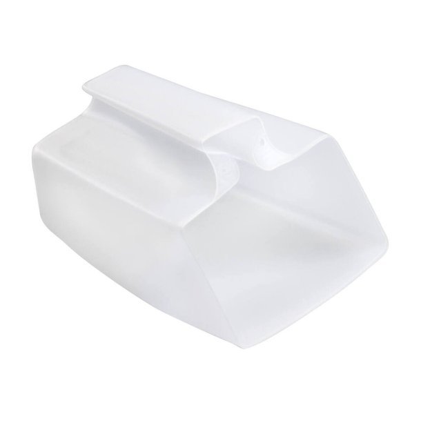 Laden Sie das Bild in Galerie -Viewer, Écope plastique souple avec bord incurvé, idéale pour la voile légère, flottante en polyéthylène, dimensions 190 x 140 mm, proposée par Yachting Thommeret.