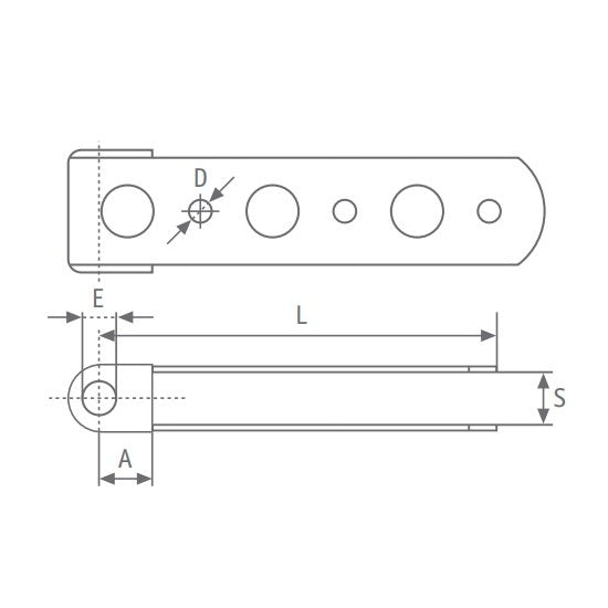 Chargez l'image dans la visionneuse de la galerie, Femelot de safran pour dériveur ou petit voilier de chez Viadana. A coupler avec un Aiguillot