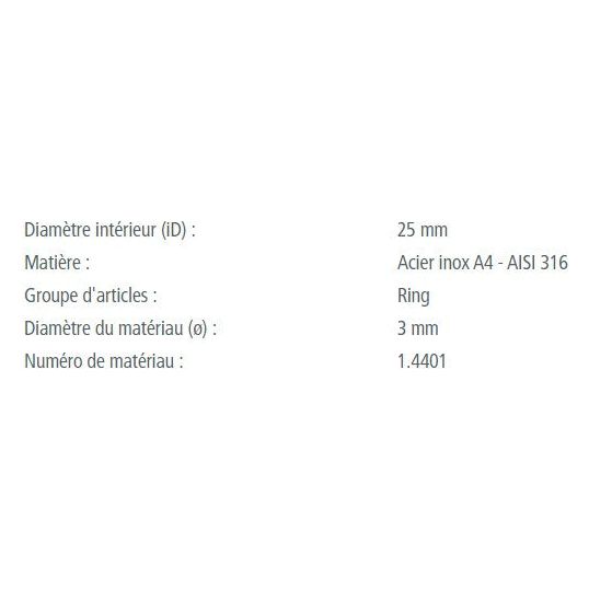 Chargez l'image dans la visionneuse de la galerie, Anneau Rond Inox de qualité marine, idéal pour voile légère, disponible en plusieurs tailles et charges de rupture, parfait pour équipements nautiques professionnels.