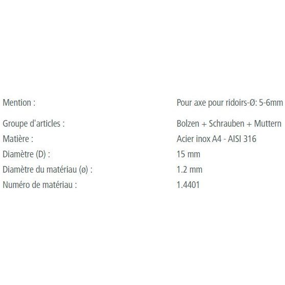 Laden Sie das Bild in Galerie -Viewer, Anneau Brisé Inox A4 de qualité marine, idéal pour voile légère, disponible en plusieurs tailles de ø11mm à ø25mm, fabriqué en Europe.