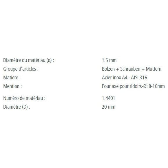 Laden Sie das Bild in Galerie -Viewer, Anneau Brisé Inox A4 de qualité marine, offre un excellent rapport qualité-prix pour accastillage nautique, disponible en divers diamètres de fil et goupille.