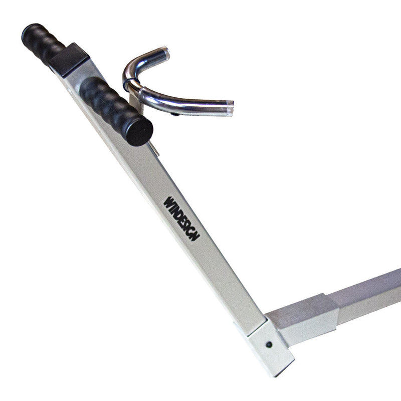 Load image into Gallery viewer, Chariot de mise à l'eau pour Laser®/ILCA démontable en aluminium anodisé, équipé de grandes roues anti-crevaison pour un transport et stockage faciles.