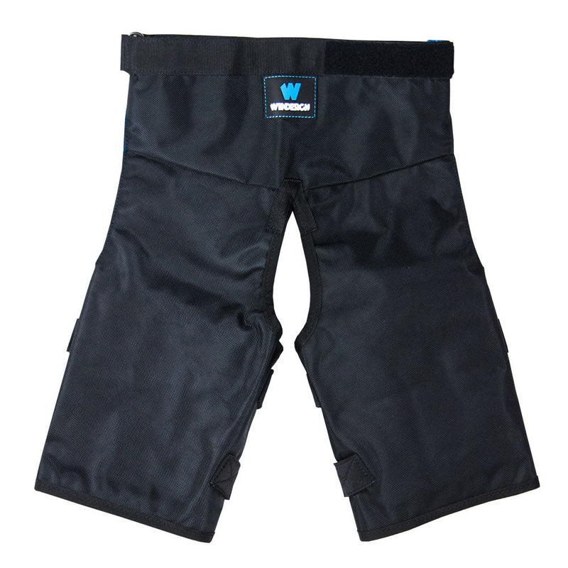 Load image into Gallery viewer, Culotte de Rappel Junior Windesign, modèle pour enfants/adolescents, avec lattes en polyester et fermetures velcro, optimisée pour le confort en navigation.