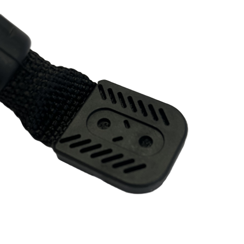 Load image into Gallery viewer, Poignée Sangle Ergonomique Multi-usage avec surmoulage plastique, idéale pour dériveurs et catamarans, fixation renforcée, longueur 275mm, diamètre 27mm, offrant une prise confortable.