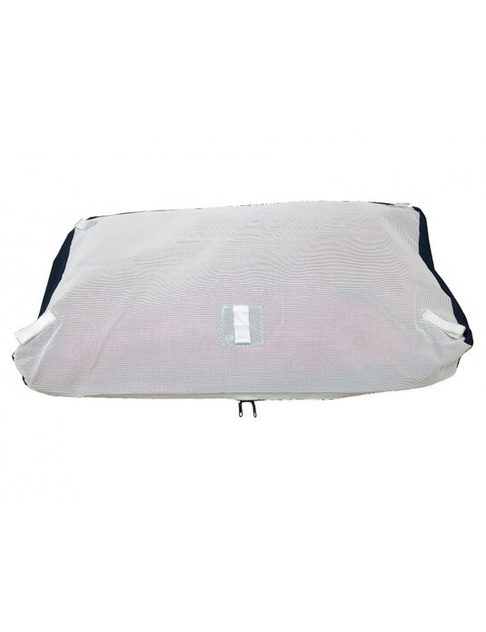Baille à Spi Catamaran 75 x 40cm avec 5 points de fixation et fond en batyline pour évacuation, idéale pour catamarans comme le Hobie T2.