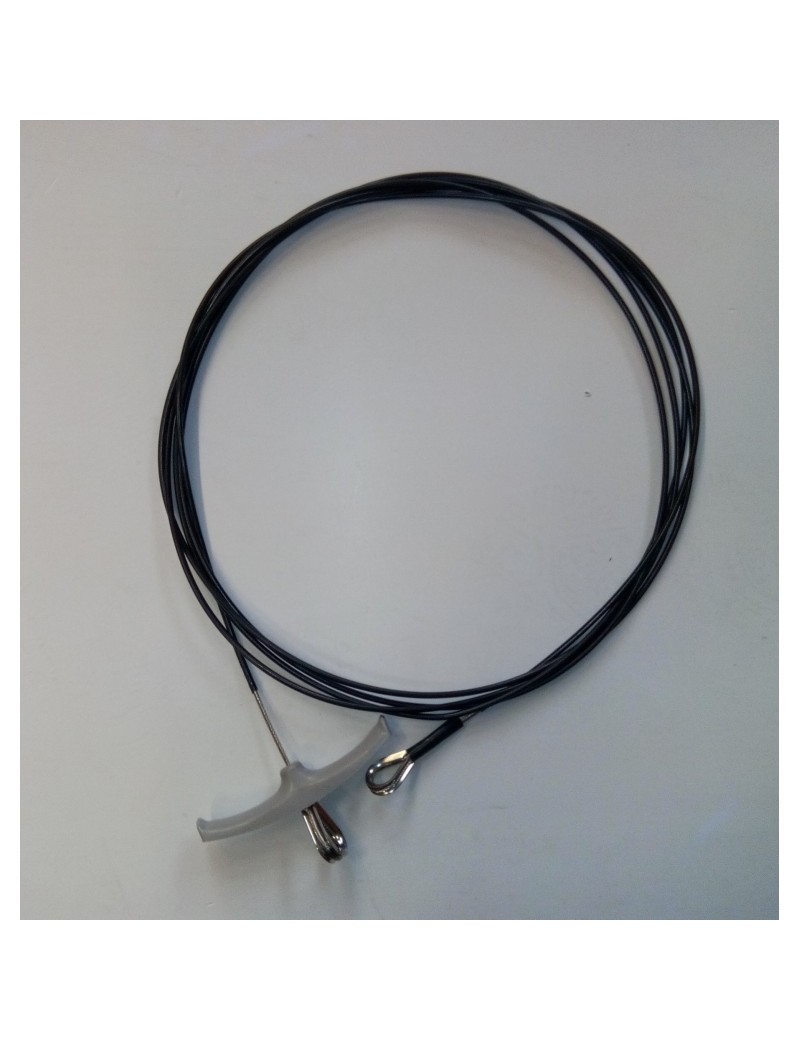 Câble de trapèze Hobie Cat 17 Ø2.5 gainé noir
