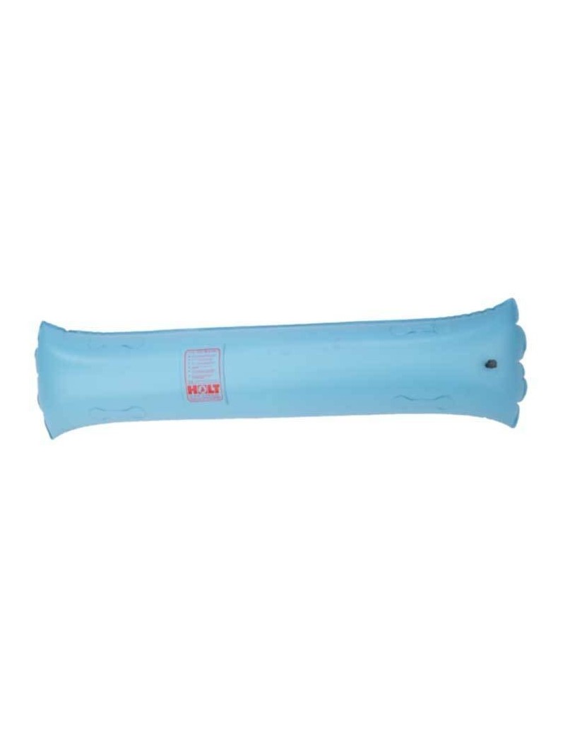 Flottabilité gonflable PVC recangulaire blanche 116,7x25,4cm