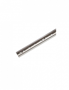 Rail acier inox 16mm 63cm