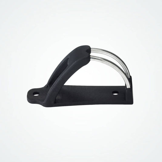 Cage Filoir ClamCleat® CL203/CL211/CL217/CL218/CL236, accessoire pour ajuster les cordages jusqu'à 70 degrés, avec chaumard en acier inoxydable pour voile légère.