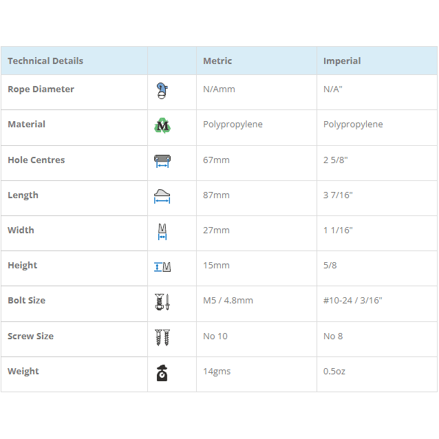 Load image into Gallery viewer, Cale Inclinée ClamCleat® pour alignement optimal cordage/taquet, inclinaison réglable à 10 ou 20 degrés, compatible avec modèles CL203/CL211/CL217/CL218/CL236.
