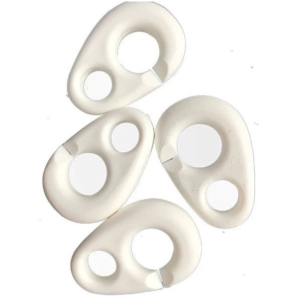 Laden Sie das Bild in Galerie -Viewer, Clip de Fixation pour voiles et cordages, disponible en aluminium et plastique, tailles variées, adapté pour dériveurs et catamarans de sport.
