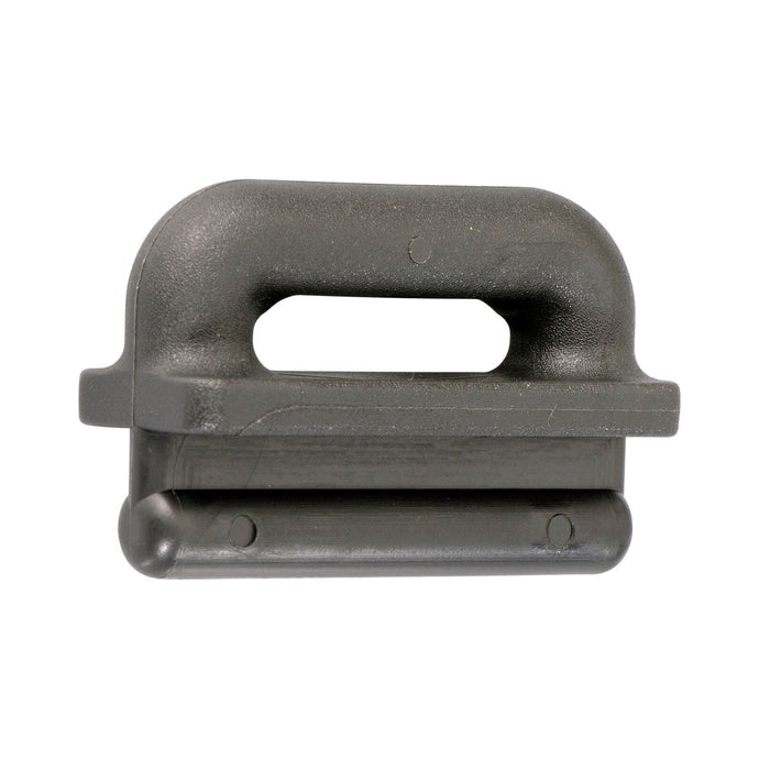 Coulisseau plastique Lubrifié - Gris, outil en plastique moulé avec rouleau rotatif pour presser les joints de vinyle ou papier peint, idéal pour applications nautiques.
