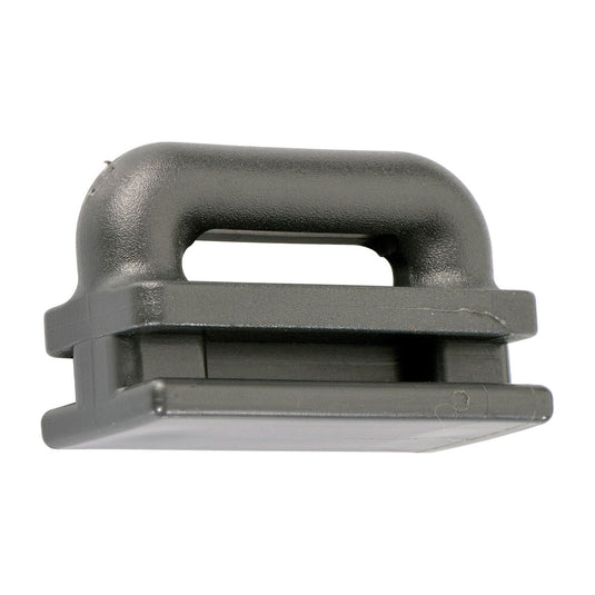 Coulisseau plastique Lubrifié - Gris, tampon encreur auto-encreur à poignée, pour une meilleure glisse dans le mât ou la bôme de dériveur.