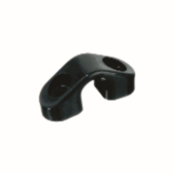 Filoir Pont Plastique ø09mm, conçu pour guider lignes jusqu'à 9mm, fixation pont avec entraxe de 23mm. Idéal pour voile légère et équipements nautiques.
