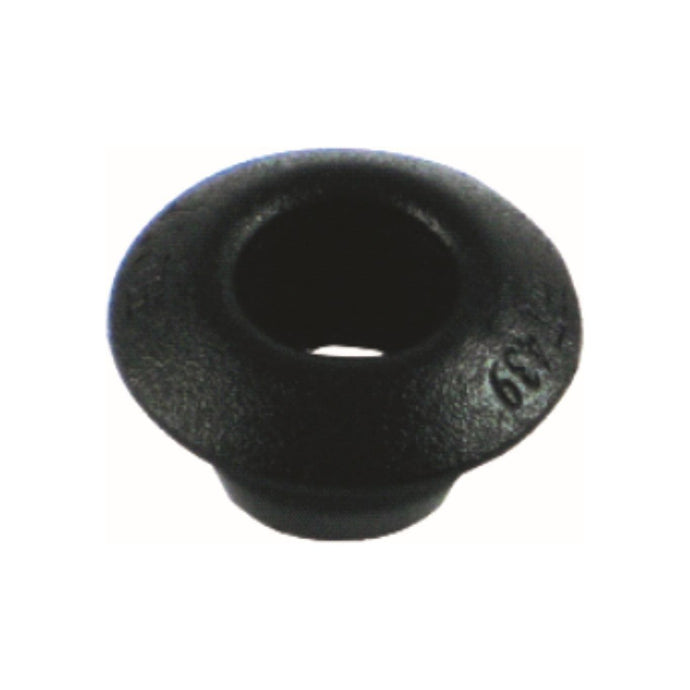 Ecubier à Coller noir pour voile légère, avec dimensions de passage ø08mm: 13mm, ø13mm: 16mm, adapté pour dériveurs et catamarans de Yachting Thommeret.