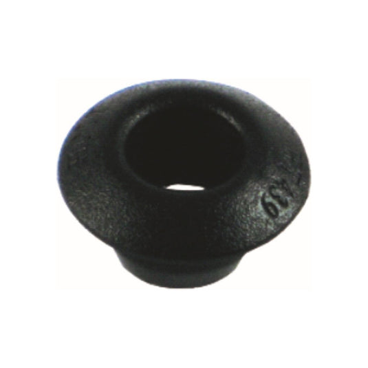 Ecubier à Coller noir pour voile légère, avec dimensions de passage ø08mm: 13mm, ø13mm: 16mm, adapté pour dériveurs et catamarans de Yachting Thommeret.
