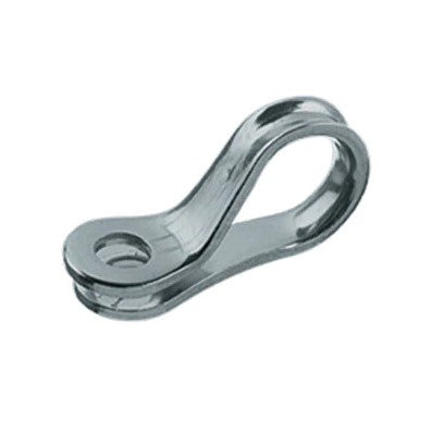Pontet Replié pour Cordage ø7mm, idéal pour ancrage léger, fixation avec vis de 5mm, adapté à la voile légère dans le domaine nautique.