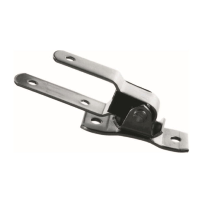 Articulation de Barre Universelle pour rallonges de barre franche, adaptable à divers dériveurs et petits quillards, fixation facile, compatible rallonges jusqu'à 17 mm.