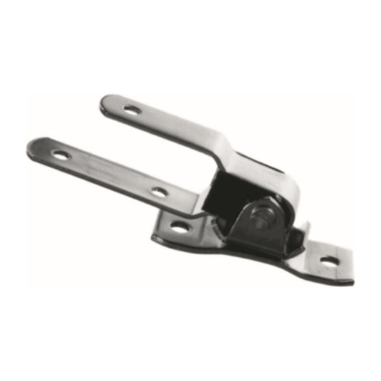 Articulation de Barre Universelle pour rallonges de barre franche, adaptable à divers dériveurs et petits quillards, fixation facile, compatible rallonges jusqu'à 17 mm.