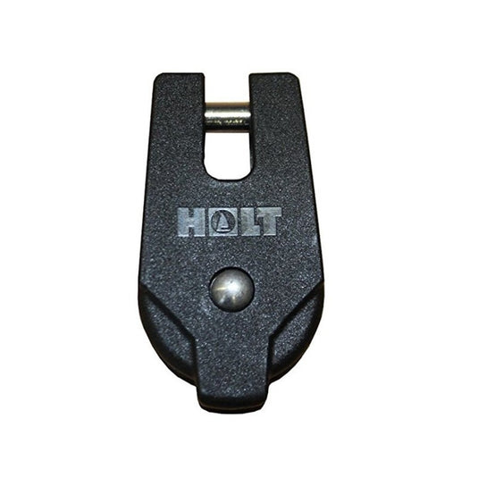 Poulie Ouvrante ø30mm de Holt, dispositif de verrouillage pour remorque, en composite nylon/fibre de verre, idéal pour voiliers légers, charge maximale 140kg.