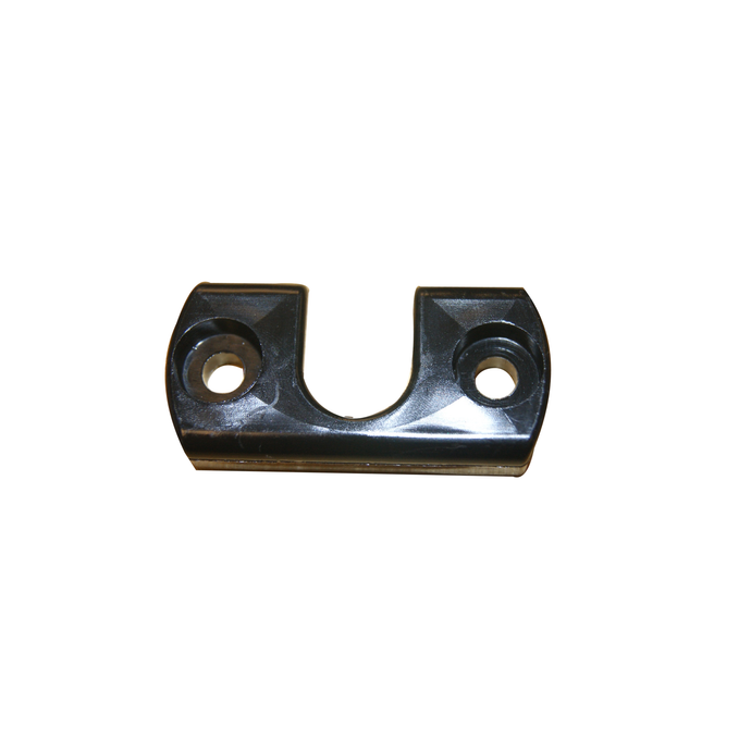 Cale pour Articulation de stick flexible, support en U pour fixer barre ou câble, avec deux trous de vis pour montage précis, entraxe de 32mm, idéal pour voile légère.