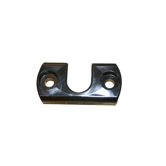 Cale pour Articulation de stick flexible, support en U pour fixer barre ou câble, avec deux trous de vis pour montage précis, entraxe de 32mm, idéal pour voile légère.