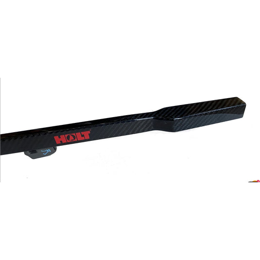 Barre Carbone Laser® 1 robuste et légère, en fibre de carbone avec plaque inox et taquet inox, optimisée pour voile légère et dériveurs.