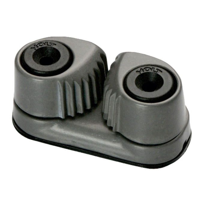 Taquet Coinceur Alu Ent/38mm en aluminium, idéal pour drisses et écoutes de Ø12mm max, avec roulements à billes pour ajustements précis en voile légère.