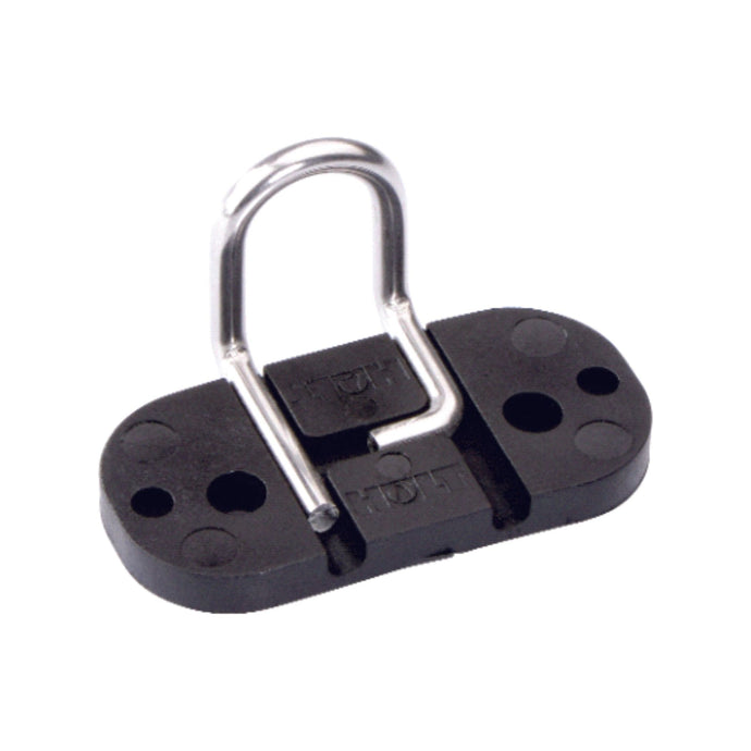 Filoir de Taquet HOLT Inox pour taquet coinceur, doté d'un fil inox pour un guidage optimal du cordage. Modèle compatible avec entraxe de 27 ou 38mm.