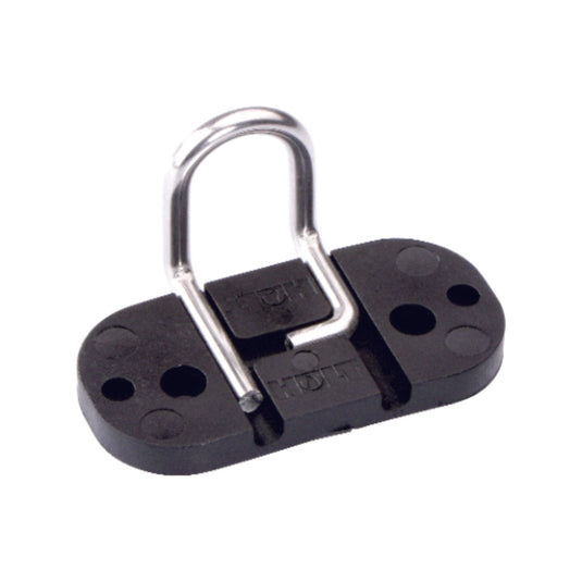 Filoir de Taquet HOLT Inox pour taquet coinceur, doté d'un fil inox pour un guidage optimal du cordage. Modèle compatible avec entraxe de 27 ou 38mm.