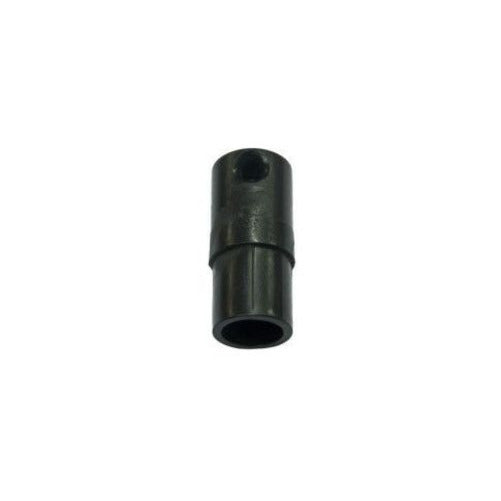 Embout de barre 32mm, adaptateur en plastique noir pour connecter et sécuriser deux tubes creux, idéal pour équipements de voile légère et sports nautiques.