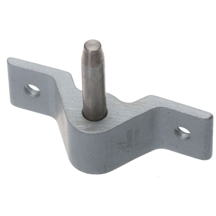 Aiguillot Tableau Alu ø08mm, en aluminium, fixation par 2 vis ø6mm, entraxe 56mm, idéal pour dériveurs et catamarans, vendu par Yachting Thommeret.