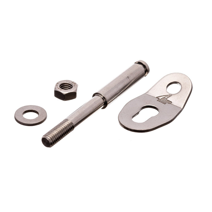 Boulon de Fixation de barre pour catamaran, essentiel pour connecter barre de liaison/bras de gouvernail en inox, idéal pour voile légère et dériveurs.