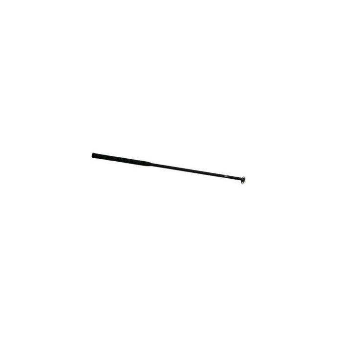 Bâton Stick Alu ø16mm avec articulation inox, idéal pour la voile légère, doté d'une poignée mousse noire pour une prise en main confortable.