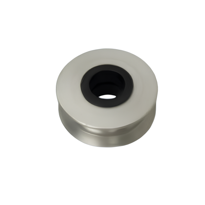 Réa Axe ø9.5mm ø28 x 12mm Alu, pièce détachée en aluminium pour poulie, idéale pour dériveur et catamaran, vendue à l'unité.