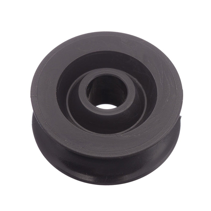 Réa Axe ø06mm ø28 x 10mm en Acétal, pièce détachée pour remplacement sur Poulie RWO, dimensions utiles pour équipements de voile légère.