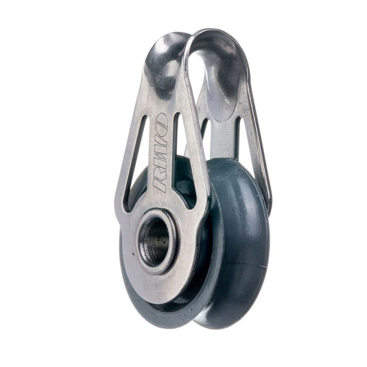 Poulie Simple AeroBlock ø25mm en inox, idéale pour la voile légère et applications industrielles, proposée par Yachting Thommeret, spécialiste de l'équipement nautique et accastillage.