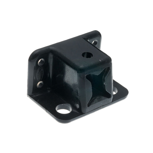 Butée pour rail XT1 RWO, support de rail à fixer sur casier, fixation 4 x 5 mm, pour système de rail XT1, adapté à la voile légère.