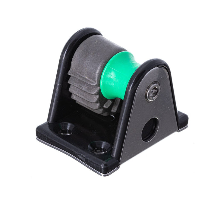 Lance-cleat Aluminium 5-10mm vert droite, conçu pour lignes de 5 à 10mm, avec une came robuste en aluminium monté verticalement, efficace pour voile légère.