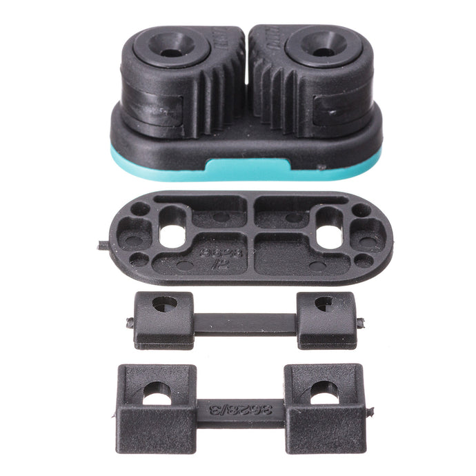 Taquet Coinceur Kevlar Ent/27mm avec mâchoires en Kevlar pour cordage 4-8mm, ressorts à lames et paliers PTFE, adapté aux besoins du nautisme sportif.