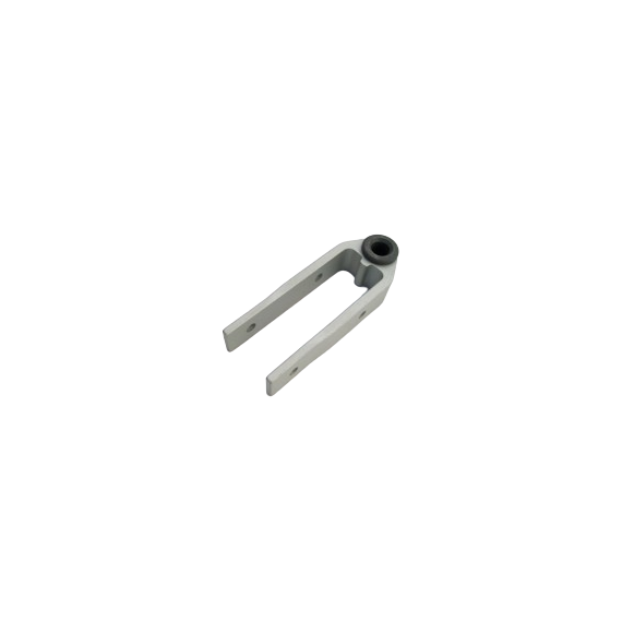 Fémelot Safran Alu ø8mm pour safran de dériveur, lame de 25mm, conçu pour aiguillot avec axe de 8mm, idéal pour équipement nautique léger.